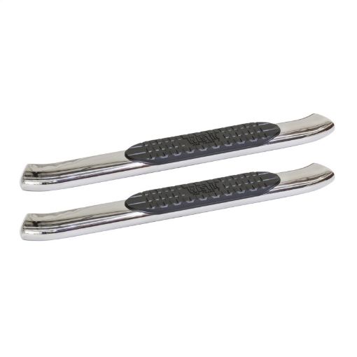 Picture of Westin 2007 - 2013 Chevy Silverado 1500 Reg Cab PRO TRAXX 5 Oval Nerf Step Bars - SS