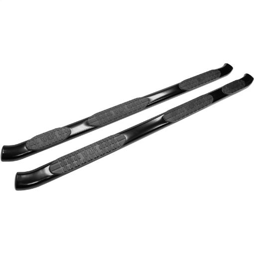 Picture of Westin 2007 - 2018 Toyota Tundra D - Cab (6.5 ft Bed) PRO TRAXX 5 WTW Oval Nerf Step Bars - Black