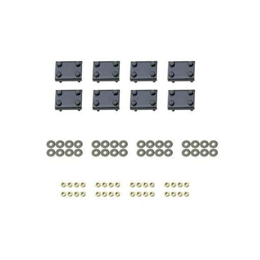 Picture of Westin 2002 - 2008 Dodge Ram Reg Cab 1500 Premier Oval Nerf Step Bar Mount Kit - Black