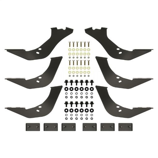 Picture of Westin 99 - 16 Ford F - 250350450550HD RegSupr CabCrew Premier Oval Nerf Step Bar Mount Kit - Blk