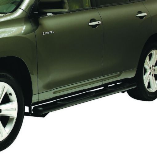 Picture of Westin 2008 - 2013 Toyota Highlander Premier Oval Nerf Step Bar Mount Kit - Black