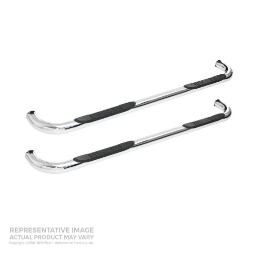 Picture of Westin 2007 - 2018 Toyota Tundra Reg Cab Signature 3 Nerf Step Bars - Chrome