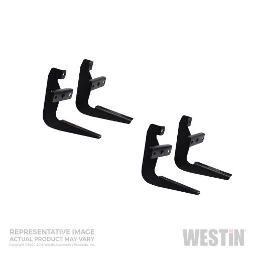 Picture of Westin 2007 - 2015 Toyota Tundra Reg Cab Running Board Mount Kit - Black