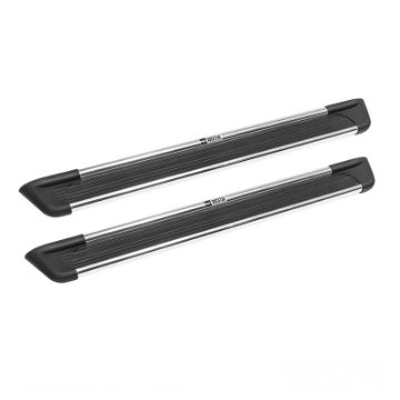Picture of Westin Sure - Grip Aluminum Running Boards 93 in - Brushed Aluminum