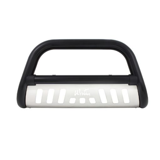 Picture of Westin 2001 - 2007 Chevy Silverado Classic 1500HD2500HD3500 Ultimate Bull Bar - Black