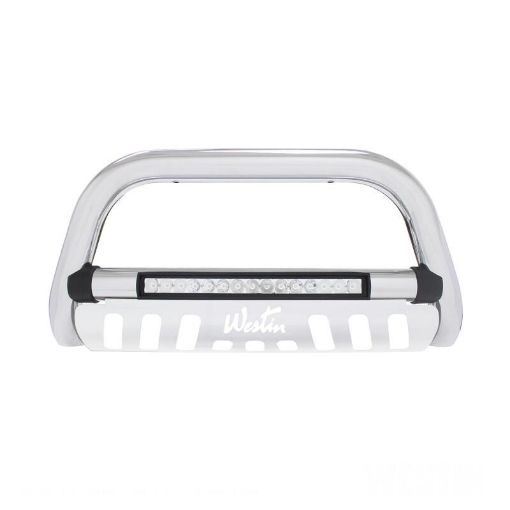 Picture of Westin 2005 - 2015 Toyota Tacoma Ultimate LED Bull Bar - Chrome