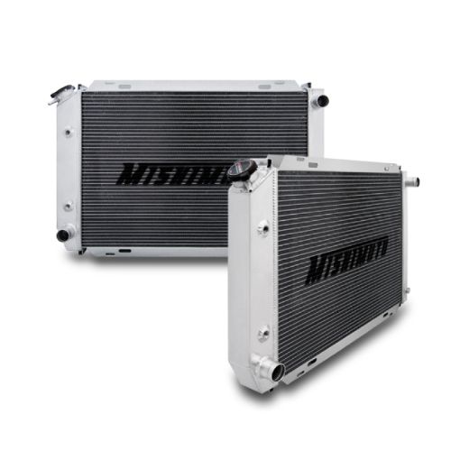 Picture of Mishimoto 79 - 93 Ford Mustang Dual Pass Manual Aluminum Radiator
