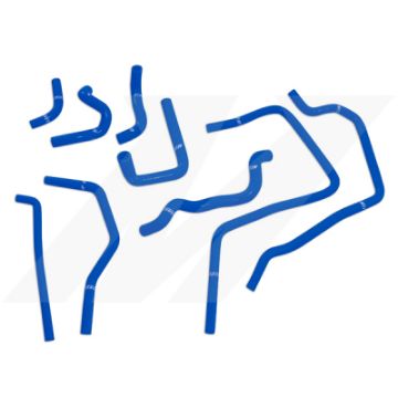 Picture of Mishimoto 01 - 05 Subaru WRX Blue Silicone Ancillary Hoses