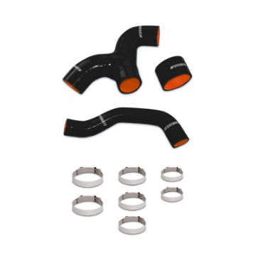 Picture of Mishimoto 02 - 05 Subaru WRX Black Silicone Intercooler Hoses