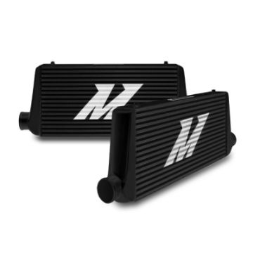 Picture of Mishimoto Universal Black S Line Intercooler Overall Size 31x12x3 Core Size 23x12x3 Inlet Outlet
