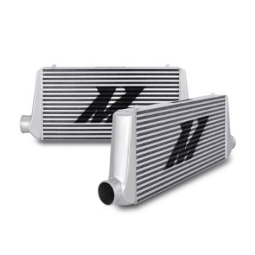 Picture of Mishimoto Universal Silver R Line Intercooler Overall Size 31x12x4 Core Size 24x12x4 Inlet Outle