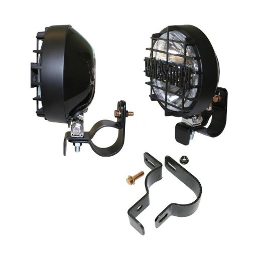 Picture of Westin HDX Grille Guard Light Clamps Universal (Pak of 2) - Black