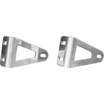 Picture of Westin HDX Grille Guard LED Light Bracket for 20 or 30 inch LED Bar - Stainless Steel