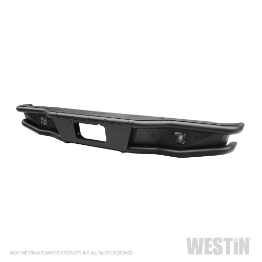 Picture of Westin 2016 - 2018 Chevrolet Silverado 1500 Outlaw Rear Bumper - Textured Black