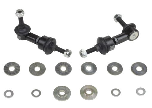 Picture of Whiteline 89 - 98 Nissan 240SX S13 S14 Front Swaybar link kit - adjustable ball end links