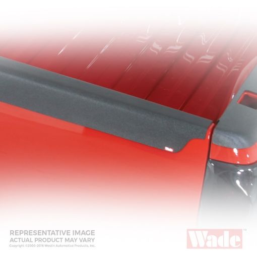 Picture of Westin 2004 - 2012 ChevroletGMC ColoradoCanyon Wade Tailgate Cap - Black