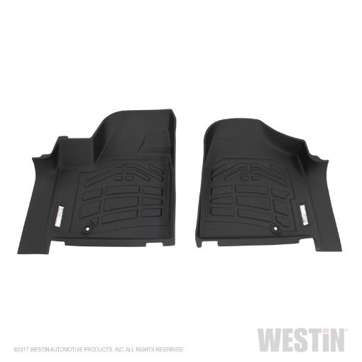 Picture of Westin 2012 - 2017 DodgeChryslerVolkswagen Grand Caravan Wade Sure - Fit Floor Liners Front - Black