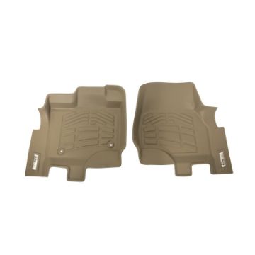 Picture of Westin 2015 - 2018 Ford F - 150 Wade Sure - Fit Floor Liners Front - Tan