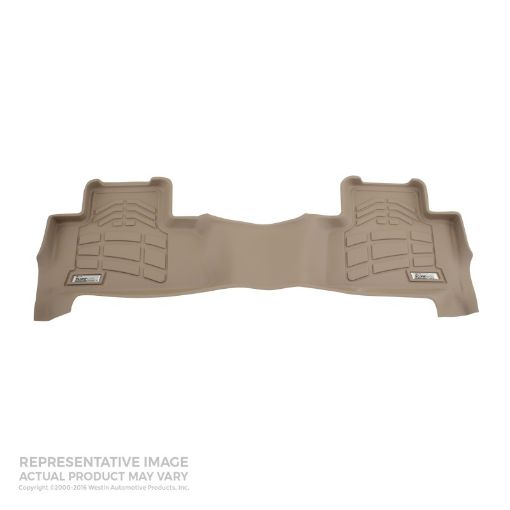Picture of Westin 2002 - 2008 DodgeRam 1500 Mega Cab 4WD Wade Sure - Fit Floor Liners 2nd Row - Tan