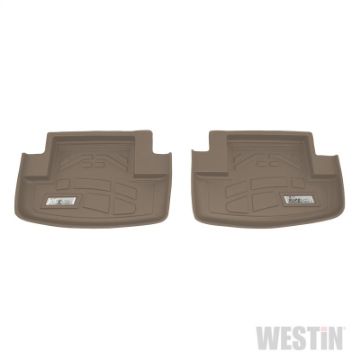 Picture of Westin 2015 - 2018 Ford Mustang Wade Sure - Fit Floor Liners 2nd Row - Tan