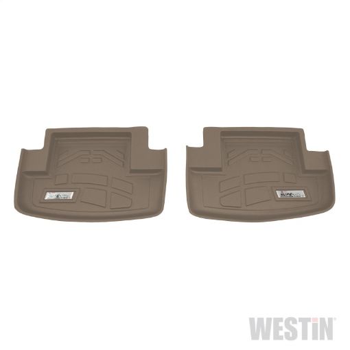 Picture of Westin 2015 - 2018 Ford Mustang Wade Sure - Fit Floor Liners 2nd Row - Tan