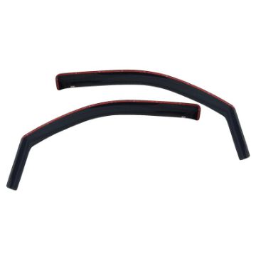 Picture of Westin 2002 - 2008 Dodge Ram Reg Cab 25003500 Cab Wade In - Channel Wind Deflector 2pc - Smoke