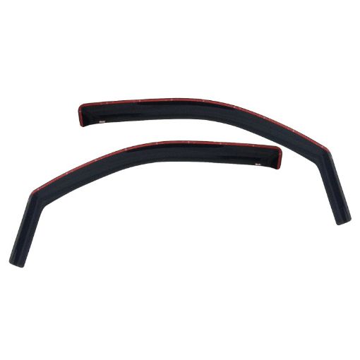Picture of Westin 2002 - 2008 Dodge Ram Reg Cab 25003500 Cab Wade In - Channel Wind Deflector 2pc - Smoke