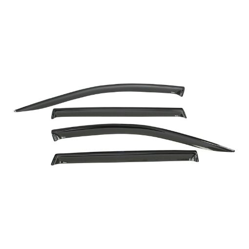 Picture of Westin 2010 - 2012 Subaru Outback Wade Slim Wind Deflector 4pc - Smoke