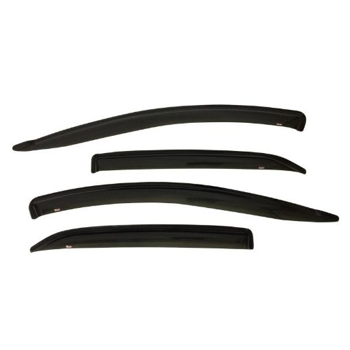 Picture of Westin 2014 - 2018 Toyota Corolla Wade Slim Wind Deflector 4pc - Smoke