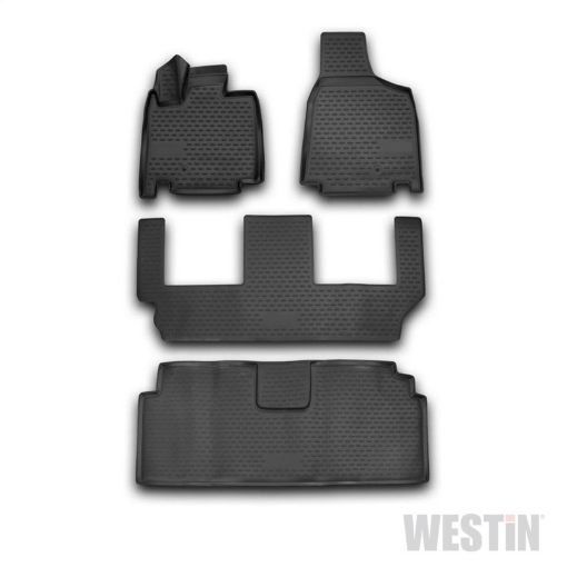 Picture of Westin 2008 - 2016 Dodge Grand Caravan Profile Floor Liners 4pc - Black