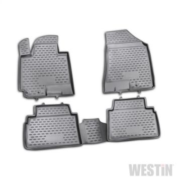 Picture of Westin 2011 - 2015 Kia Sportage Profile Floor Liners 4pc - Black