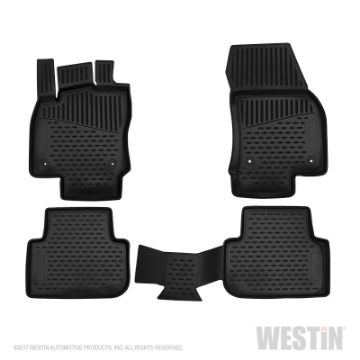 Picture of Westin 2017 - 2018 Volkswagen Tiguan Profile Floor Liners 5pc - Black