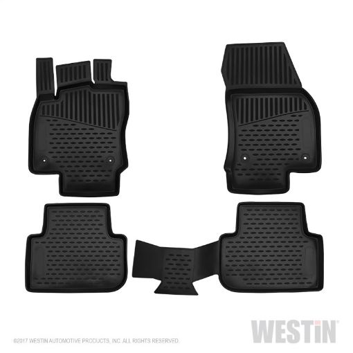 Picture of Westin 2017 - 2018 Volkswagen Tiguan Profile Floor Liners 5pc - Black