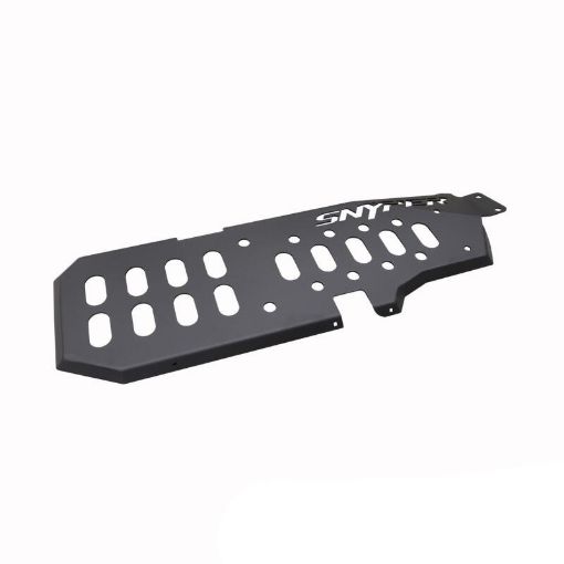 Picture of WestinSnyper 07 - 17 Jeep Wrangler 2Dr Gas Tank Skid Plate - Textured Black