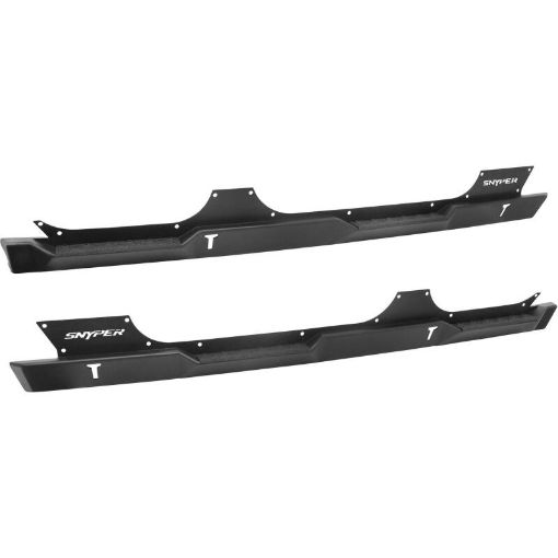 Picture of WestinSnyper 07 - 17 Jeep Wrangler Unlimited Rock Slider Steps - Textured Black
