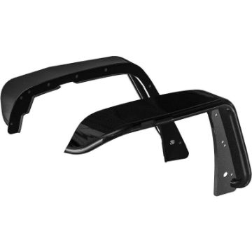 Picture of WestinSnyper 07 - 17 Jeep Wrangler Tube Fenders - Front - Textured Black
