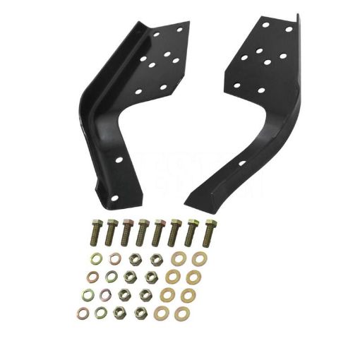 Picture of WestinFey 87 - 93 Dodge D50 Pickup 87 - 97 Mitsubishi Pickup Universal Bumper Mount Kit - Black