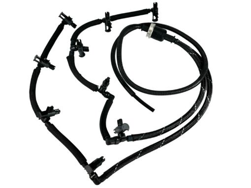 Picture of Exergy 11 - 16 Chevrolet Duramax 6.6L LML Injector Leak Rail Assembly