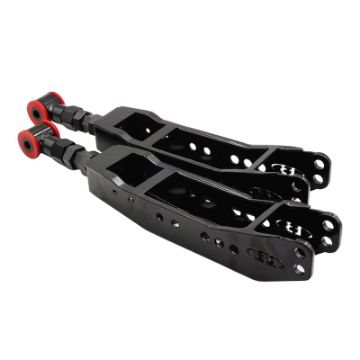 Picture of BLOX Racing Rear Lower Control Arms - Black (2013 Subaru BRZToyota 86 2008 Subaru WRXSTI)