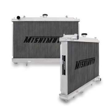 Picture of Mishimoto 95 - 98 Nissan 240sx S14 SR20DET X - LINE (Thicker Core) Aluminum Radiator