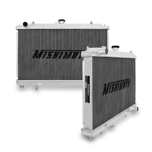 Picture of Mishimoto 95 - 98 Nissan 240sx S14 SR20DET X - LINE (Thicker Core) Aluminum Radiator