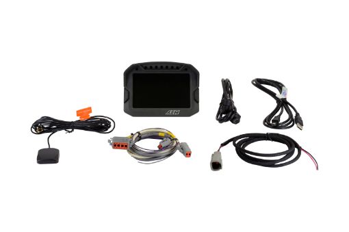 Picture of AEM CD - 5LG Carbon Logging Digital Dash Display w Internal 10Hz GPS Antenna