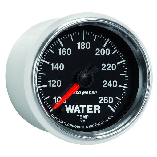 Picture of Autometer GS 100 - 260 degree Electronic Water Temperature Gauge