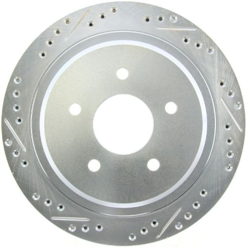 Picture of StopTech Select Sport Drilled Slotted Rotor - Rear Right