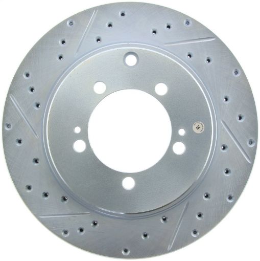 Picture of StopTech Select Sport Drilled Slotted Rotor - Front Left