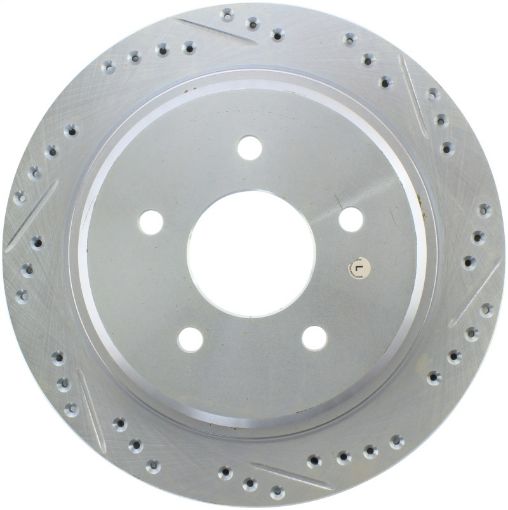 Picture of StopTech Select Sport Drilled Slotted Rotor - Front Right