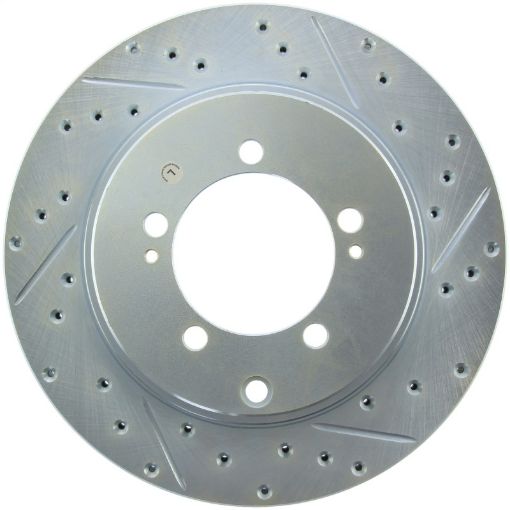 Picture of StopTech Select Sport Drilled Slotted Rotor - Front Right