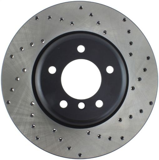 Picture of StopTech Sport Cross Drilled Brake Rotor - Front Right