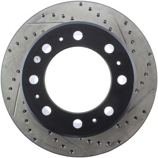 Picture of StopTech Sport Drilled Slotted Rotor - Front Right