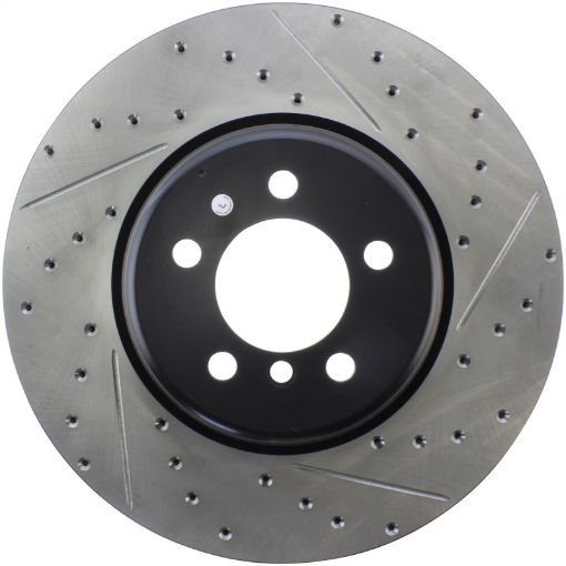 Picture of StopTech Sport Drilled Slotted Rotor - Rear Left